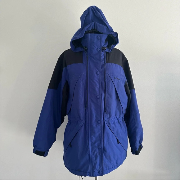 Vintage L.L.Bean Puffer Winter Jacket Coat Sz M - Picture 1 of 10
